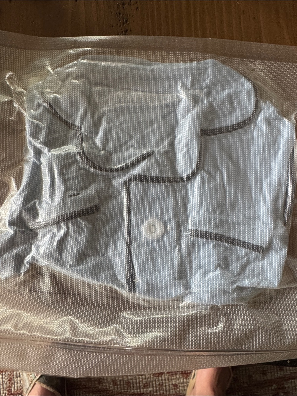 Light Blue bear Pajama Top with Dark Trim - Kids Dolls & Accessories